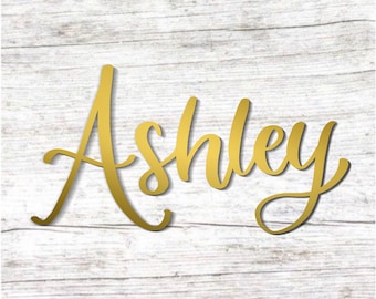 Personalized Name Decal, Name Sticker, Vinyl Name Decal