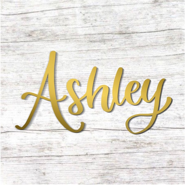 Personalized Name Decal, Name Sticker, Vinyl Name Decal