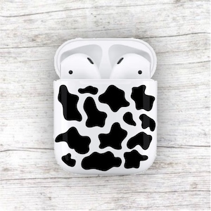 Cow Print Decal voor AirPod 1 of 2 case |  Matching Cow Print voor mobiele/mobiele telefoon | Sticker vel van Cow Print