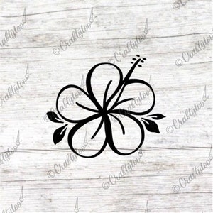 Tropical Flower Decal/sticker