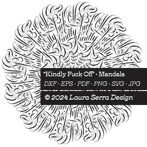 Kindly F*ck Off (vector files)