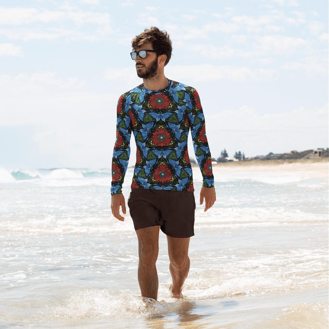 Tulip Butterfly - Men's Rash Guard - Etsy