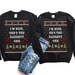 Couples Christmas, Christmas Sweater, Ugly Holiday Sweater, Ugly Sweater Men, Funny Christmas, Funny Holiday, Matching Jumpers, 