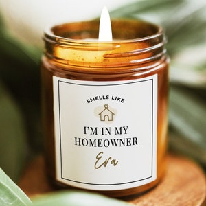 In My Homeowner Era, Housewarming Gift, New Home Gift, Smells Like Candle, New Home Candle, Realtor Closing Gift, First Home Gift