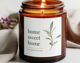 Home Sweet Home, New Home Gift, Welcome Home, Housewarming Candle, Realtor Gift, New Apartment, House Warming Gift, Housewarming Gift