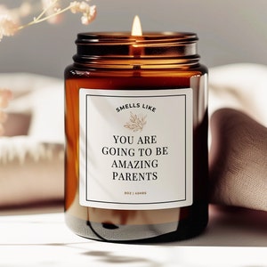 Padres increíbles, regalo de embarazo, futuros padres, regalo para pareja, regalo de baby shower, regalos para revelar el género, regalo para un nuevo bebé, regalo para recién nacido