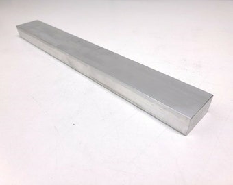 6061 Aluminum Flat Bar, 3/4 x 1-1/2 x 12" long, Solid Stock, Machining,T6511,1.5