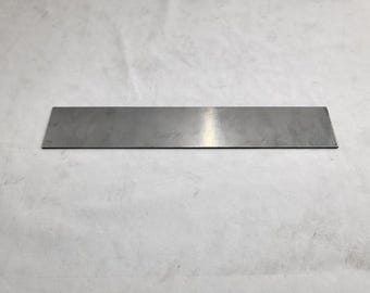 1095 Cold Rolled Carbon Steel 3/32" x 2", 12" bar, Knife Making Stock, Billet