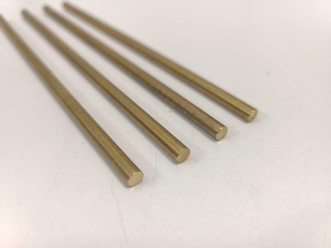 C360 Brass Pins 3/16 round bar 6 long H02 Etsy.de