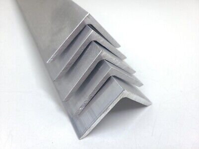 6061 Aluminum Angle, 2 X 2 X 46, 3/16 Thick Walls, Solid Stock, Bracket