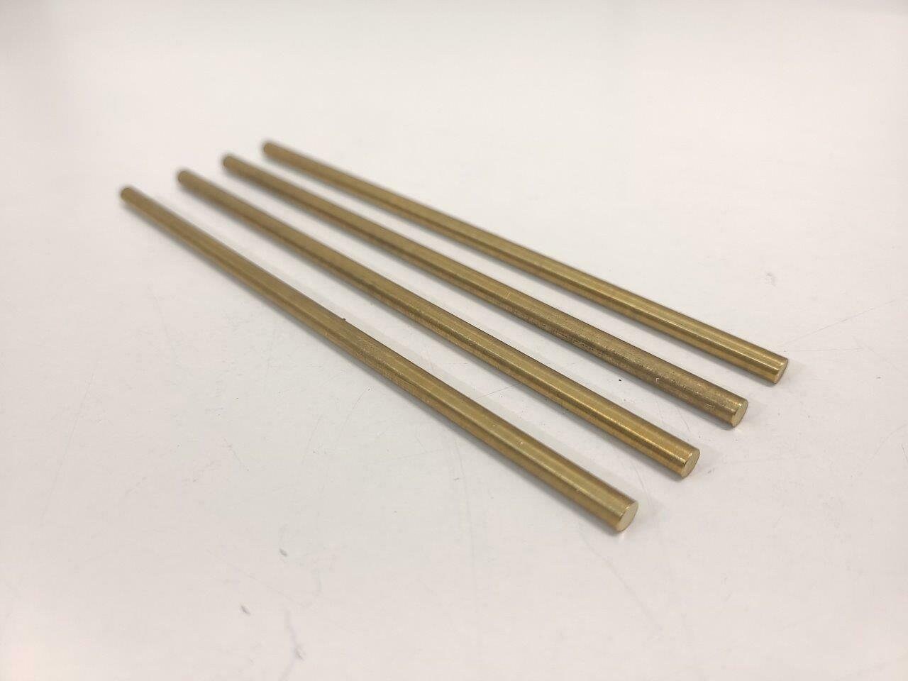 1-1/16" X 6" C360 Brass Round Rod – Solid Bar Stock, H02 Temper, USA Made