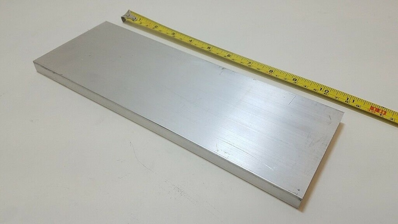 1 X 5 X 7 Inch Aluminum 6061 T6511 Flat Bar, Solid Extruded Plate, USA Mill Stock