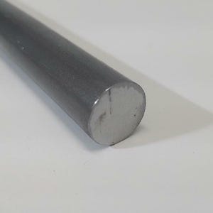 4140 Alloy Steel, 1-1/4&quot; Round, 24&quot; long bar, rod, Solid, Blacksmithing, Forging