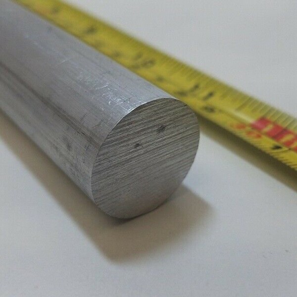 6061 Aluminum Round Bar, 7/8" Round, 12" long, Lathe, Solid, T6511