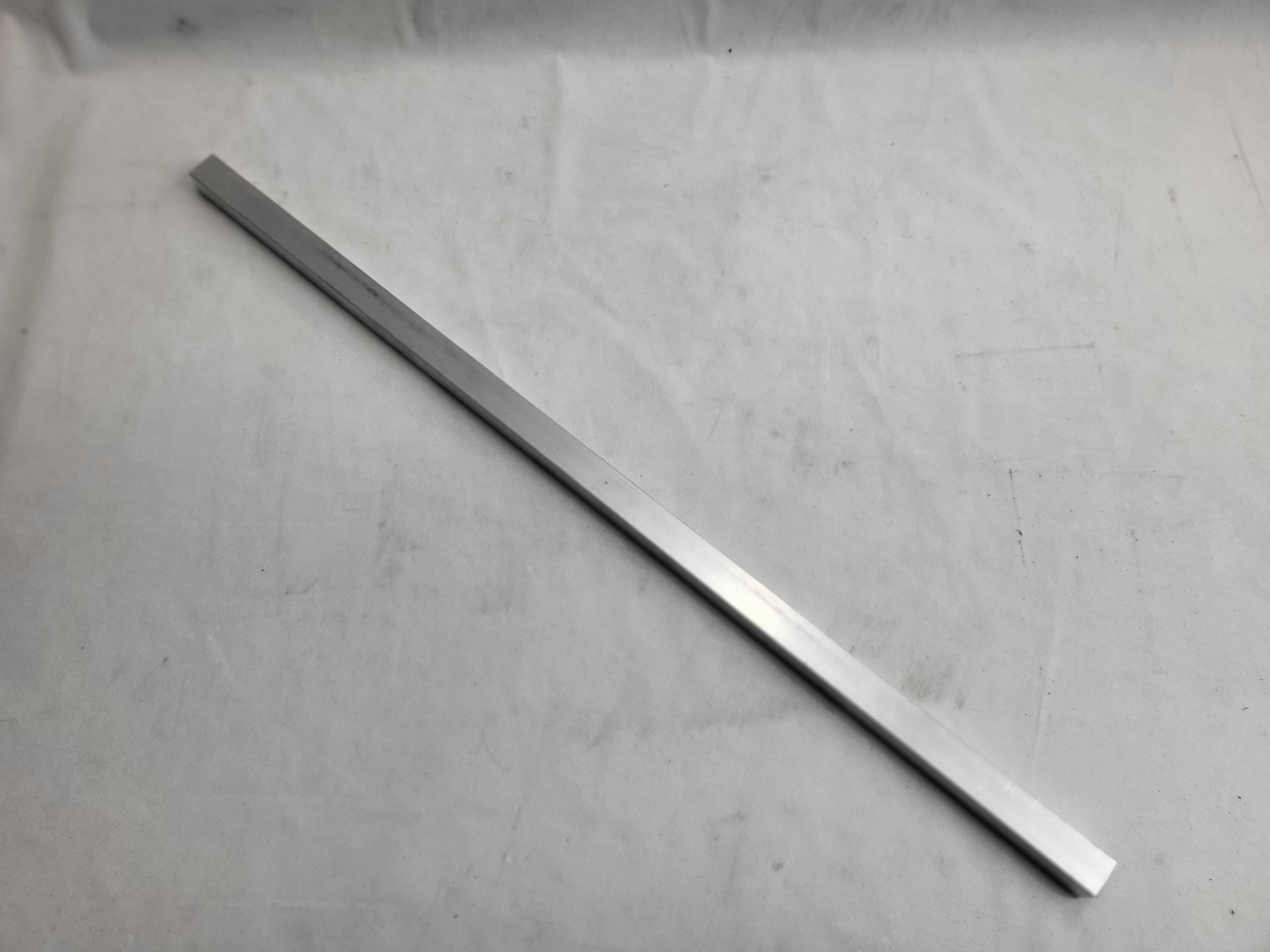 Black Anodized Aluminum Square Tube 1 in x 4 ft - 0.060