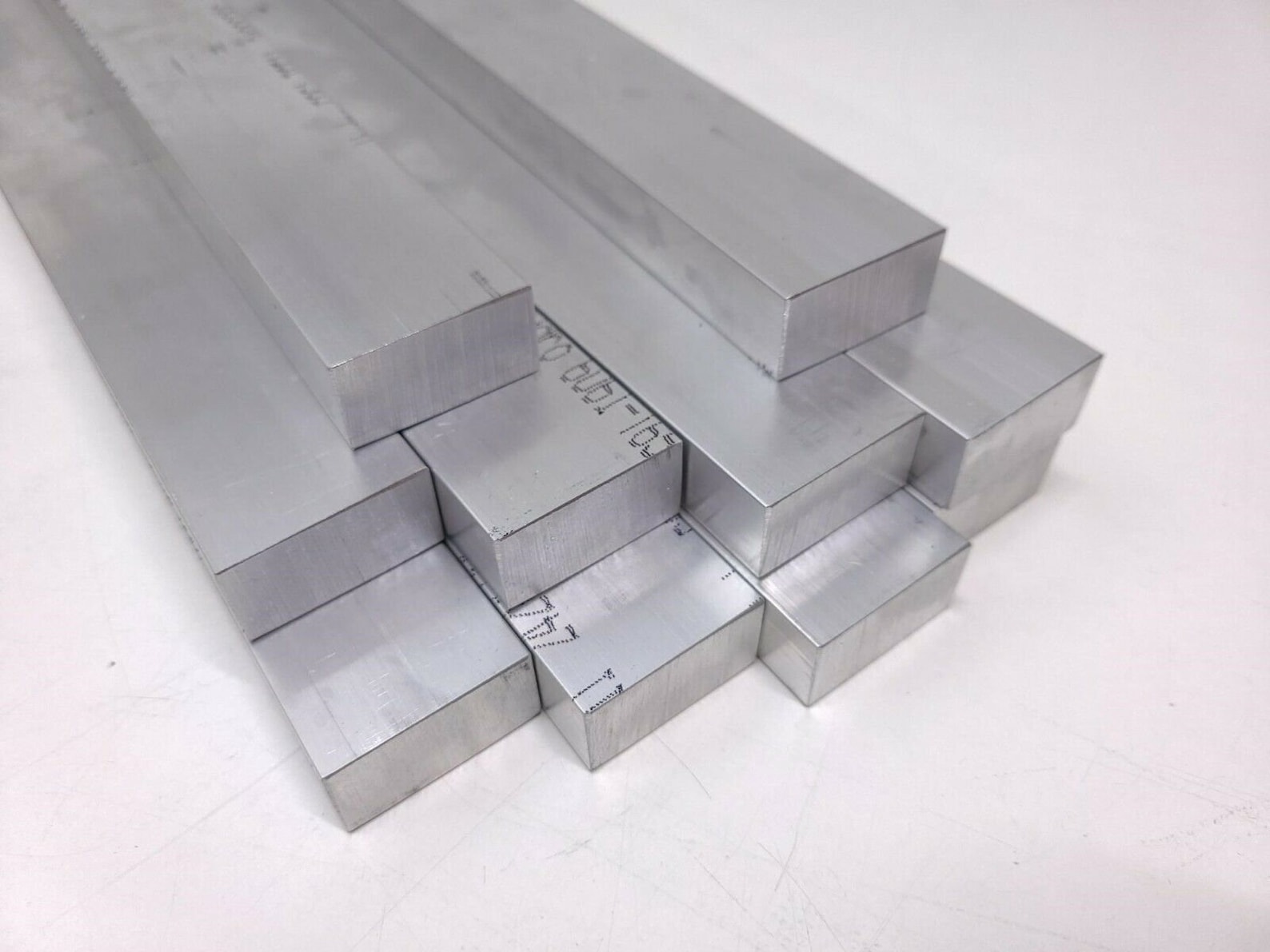 6061 Aluminum Flat Bar, 3/4 X 11/2 X 12 Long, Solid Stock, Machining