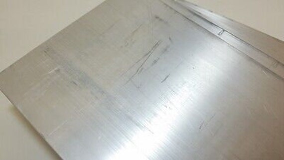 6061 Aluminum Flat Bar, 1/2" X 8" X 14" Long, Solid Stock, Plate, Mach