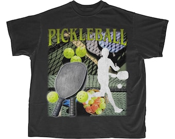 Pickleball Sports Vintage Bootleg Style Shirt