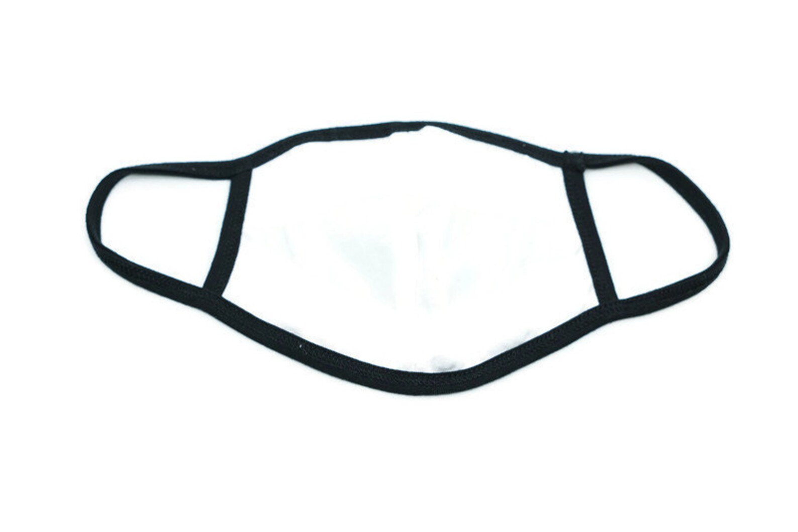 Smiley Black Face Mask Reusable Washable Mask Protective Etsy