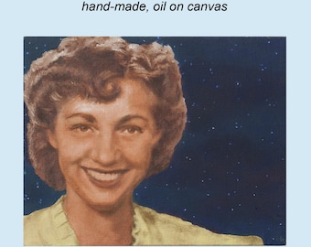 Custom HAND PAINTED oil portrait - Pet portraits, memorial portraits, heirloom gifts.
