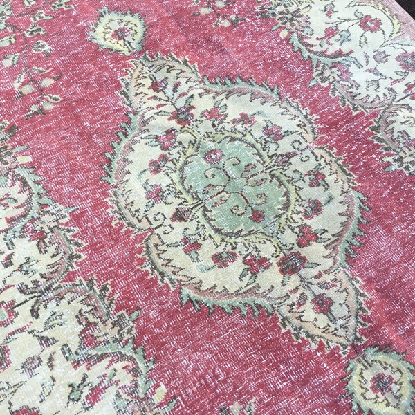 Distressed Rug Etsy