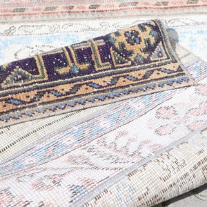 2x14 Long Runner, Turkish Runner, Handmade Rug, Oushak Runner, Halway Runner, Stairs Runner, Halway Runner, 2.6x14.3 feet Antique Runner,