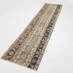 Turkish Wool Handmade Woven Narrow Entry Kitchen Runner Rug (1'9x8'0 ft)