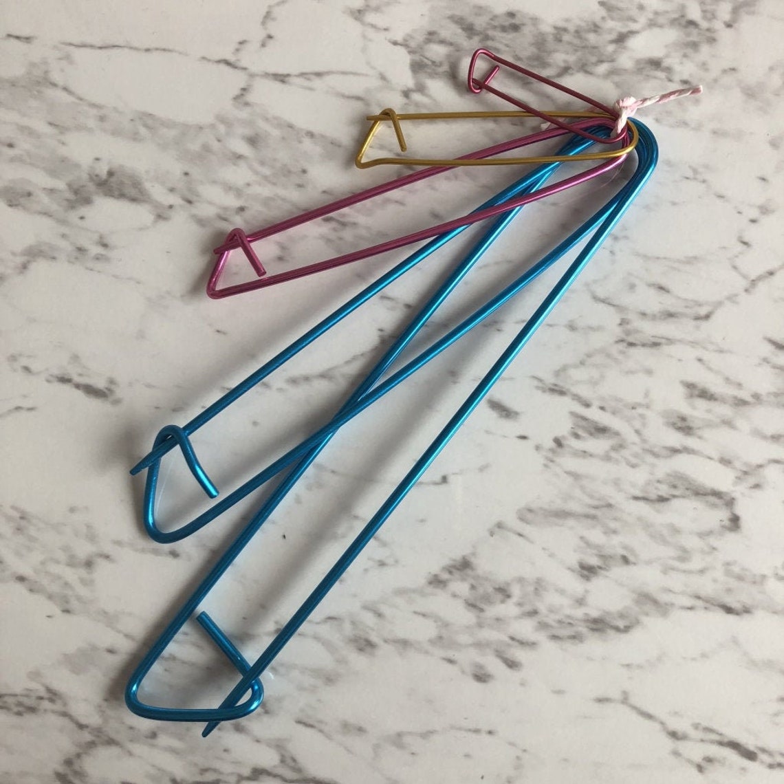 Coloured Stitch Holder Set Aluminium Etsy
