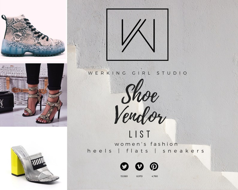 Quality Shoes Vendor List Etsy