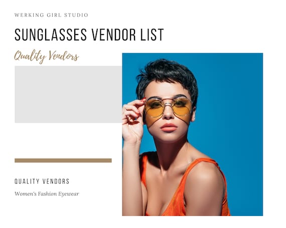 sunglasses vendor