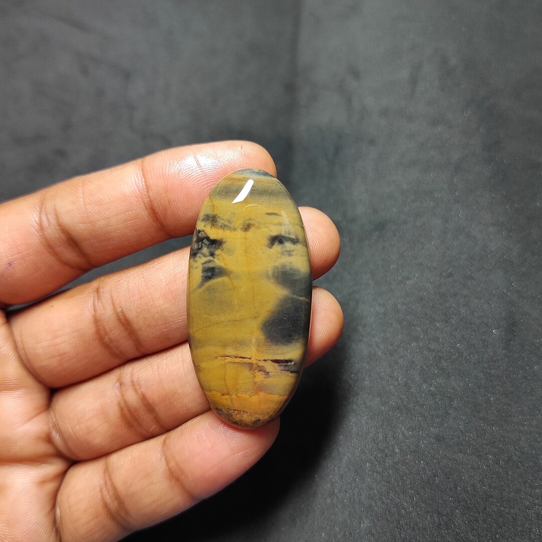 Natural Tiger Skin Jasper Cabochonstiger Skin Jasper Etsy