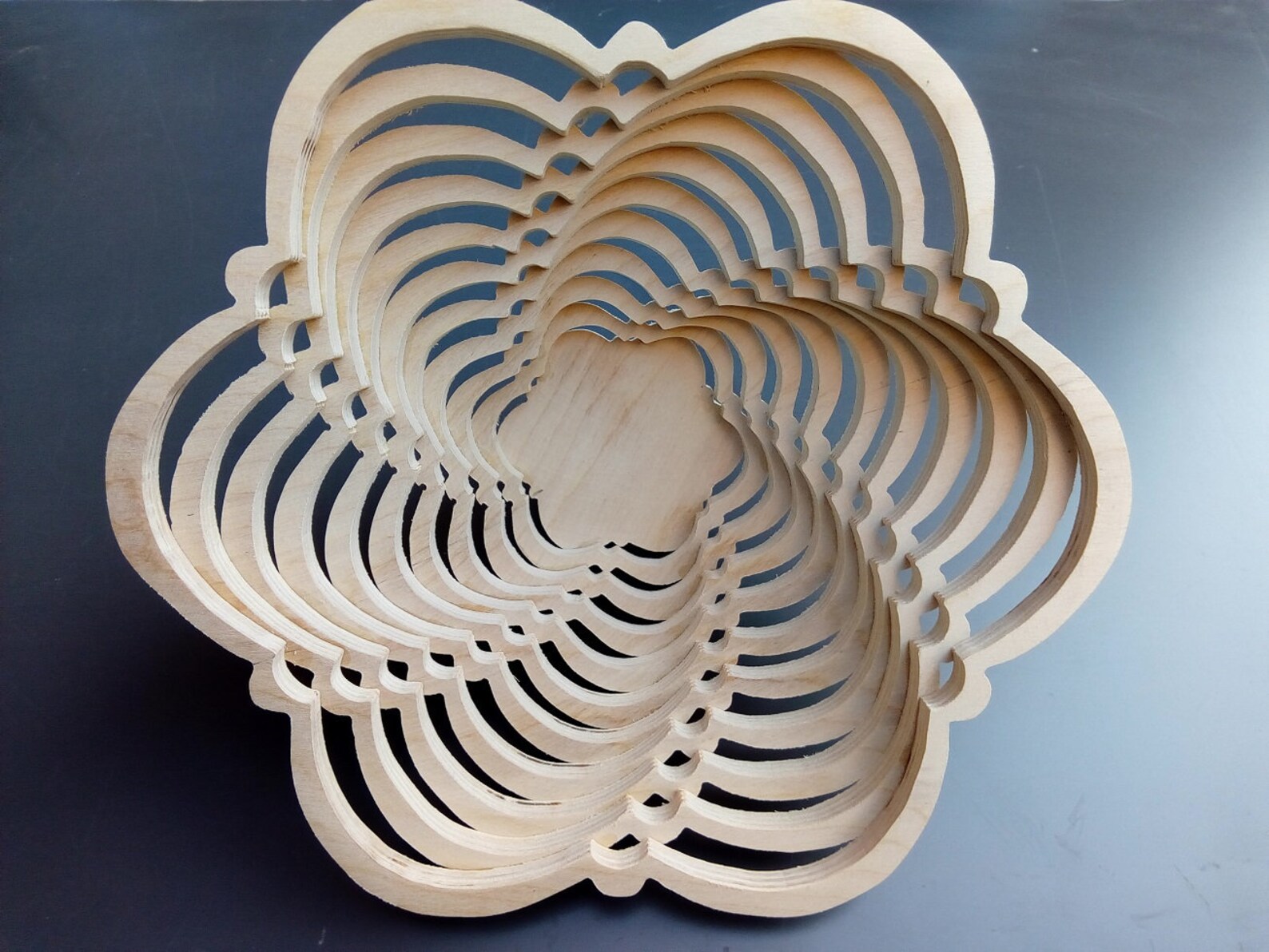 K036 Bowl Scroll Saw Pattern Bowl Scrollsaw Laser Bowl Etsy