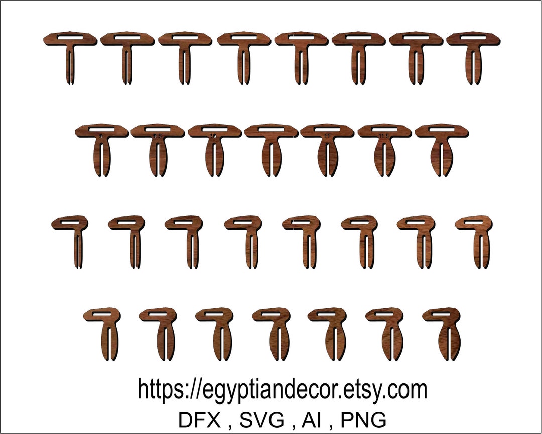 60 Bed Pin, Laser Hold Down Pins, Crumb Tray Pins, Laser Cut