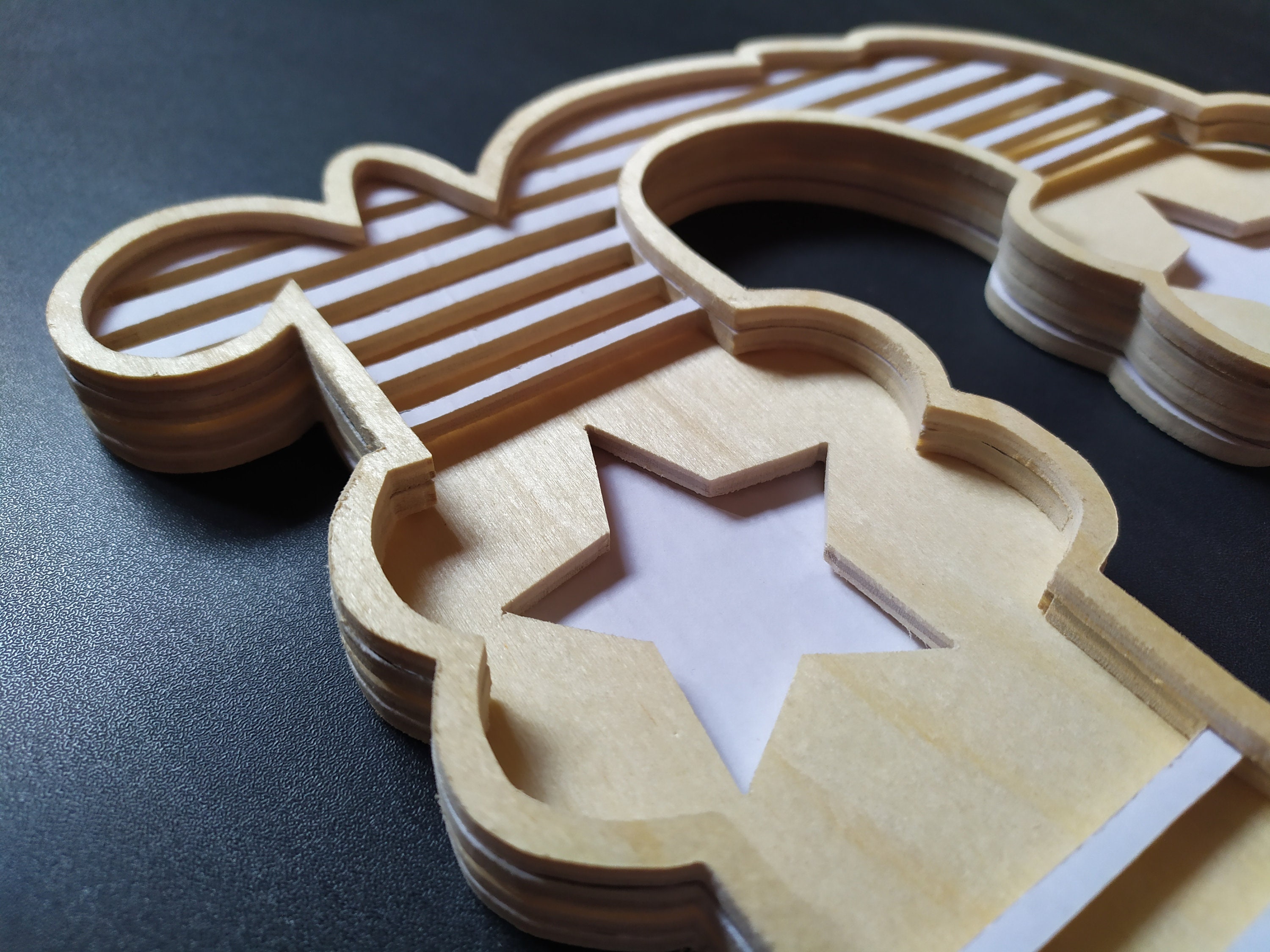 D Letter Scroll Saw Pattern Scrollsaw File Laser Cutting Etsy