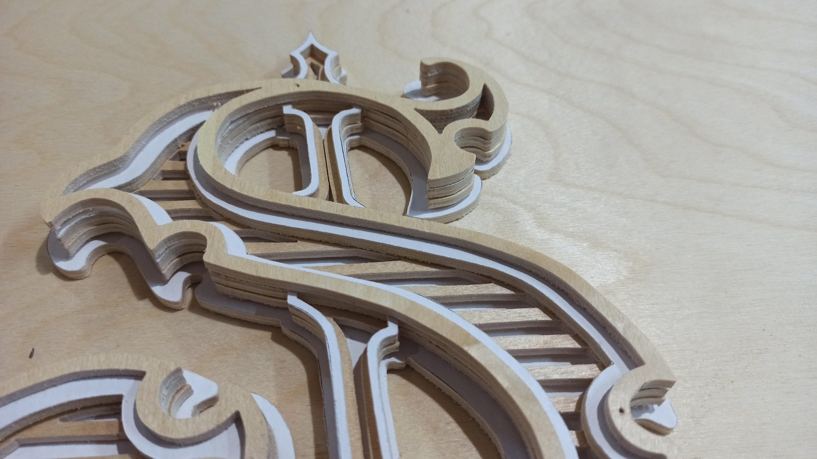 S letter scroll saw pattern k001 scrollsaw file laser Etsy