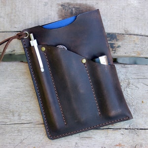 EDC lederen organizer zakzakje Tactical Gear Wallet Case Dagelijkse draagtas opbergruimte voor mes