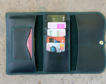 Cartera de cuero de las mujeres Cartera de las mujeres cartera de cuero para las mujeres cartera de cuero mujeres Cartera de cuero delgado monedero de cuero monedero bolso Girt para su