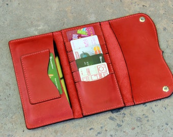 Cartera de cuero de las mujeres Cartera de las mujeres cartera de cuero para las mujeres cartera de cuero mujeres Cartera de cuero delgado monedero de cuero monedero bolso Girt para su