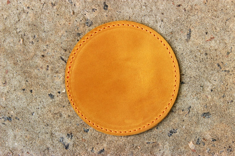 Personalized Leather Coasters Setlimited Edition Colors3rd Etsy