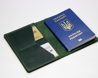Leather 2 passport cover, Leather 2 Passport holder, 2 passport case, 2 passport wallet, travel gift, wanderlust gift, traveler's gift