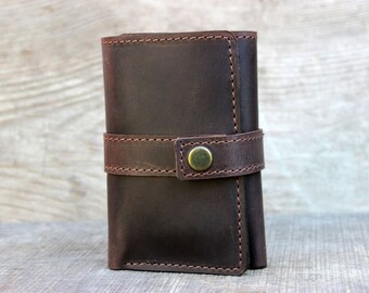 Personalized Trifold Wallet, Leather Wallet, Handmade Wallet for Men, Mens Special Wallet, Gift for Him, Custom trifold, trifold