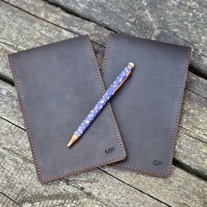 Gepersonaliseerde golfscorecard, yardage-boekhouder aangepast golfcadeau lederen golfcadeau voor papa, golfcadeau voor hem GRATIS PERSONALISATIE