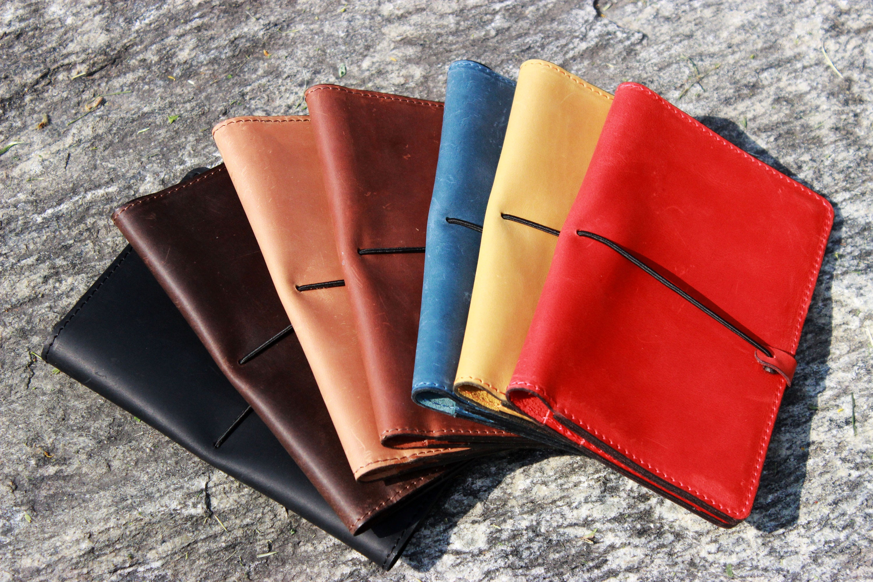 4.75x7.5 Field Notes Leather Journal Cover for Moleskine Cahier