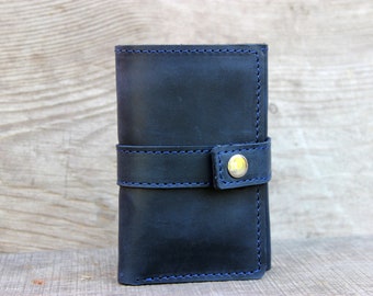 Cartera triple personalizada para hombre, Cartera con foto, Cartera triple personalizada para hombre, Cartera triple personalizada de cuero, Carteras para hombre