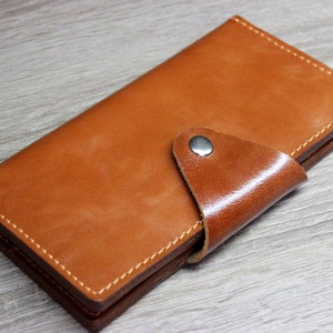 Cartera de cuero de la cartera de cuero / wallet organizador cartera zipper, cartera de las mujeres, billetera larga, cartera de cuero, cartera larga personalizada, billetera del teléfono, billetera del iPhone