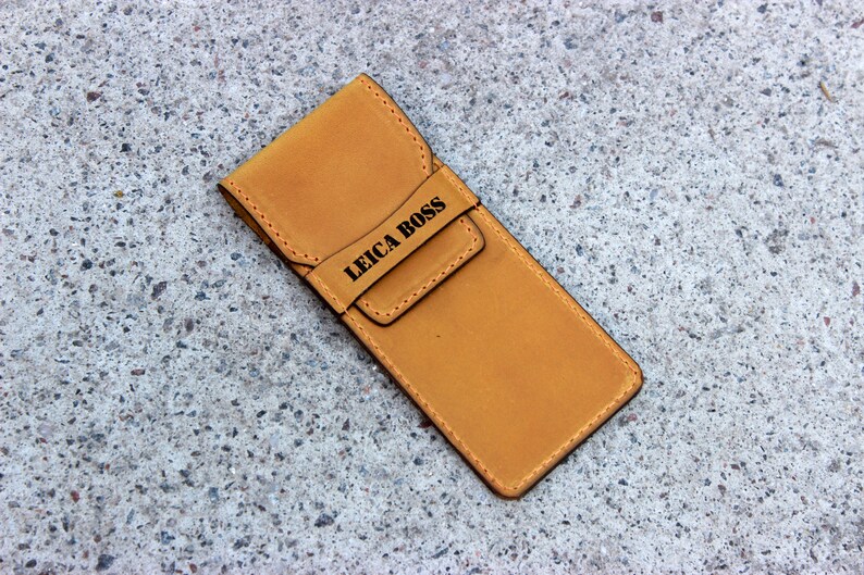 Rustic Leather Pocket Protector for Pens Pencils Office & Etsy