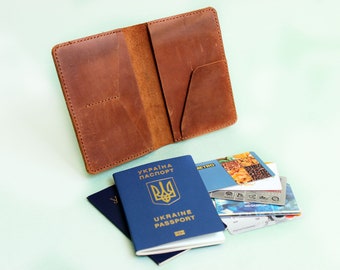 Passport cover,mens leather wallet,minimalist wallet,passport wallet,cash envelope walletcash envelope wallet,passport holder personalized