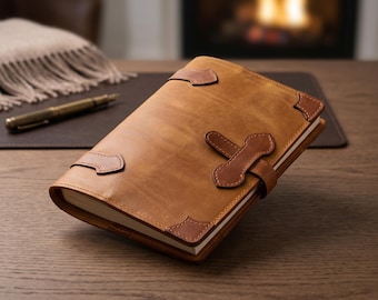 Gifts for coworkers,Leather organizer,Portfolio,Leather document holder,A5 leather cover,Portfolio for men,Leather portfolio for men