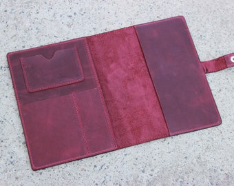 Refillable Leather Planner, A5 Personalized Notebook, Refillable Journal, Undated Planner Leather Cover, Handmade Leather Organizer