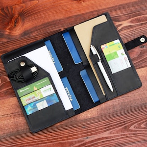 Family travel wallet,4 passport holder,Document wallet,family passport case,Family passport,Passport case,Passport organizer,4 passport case